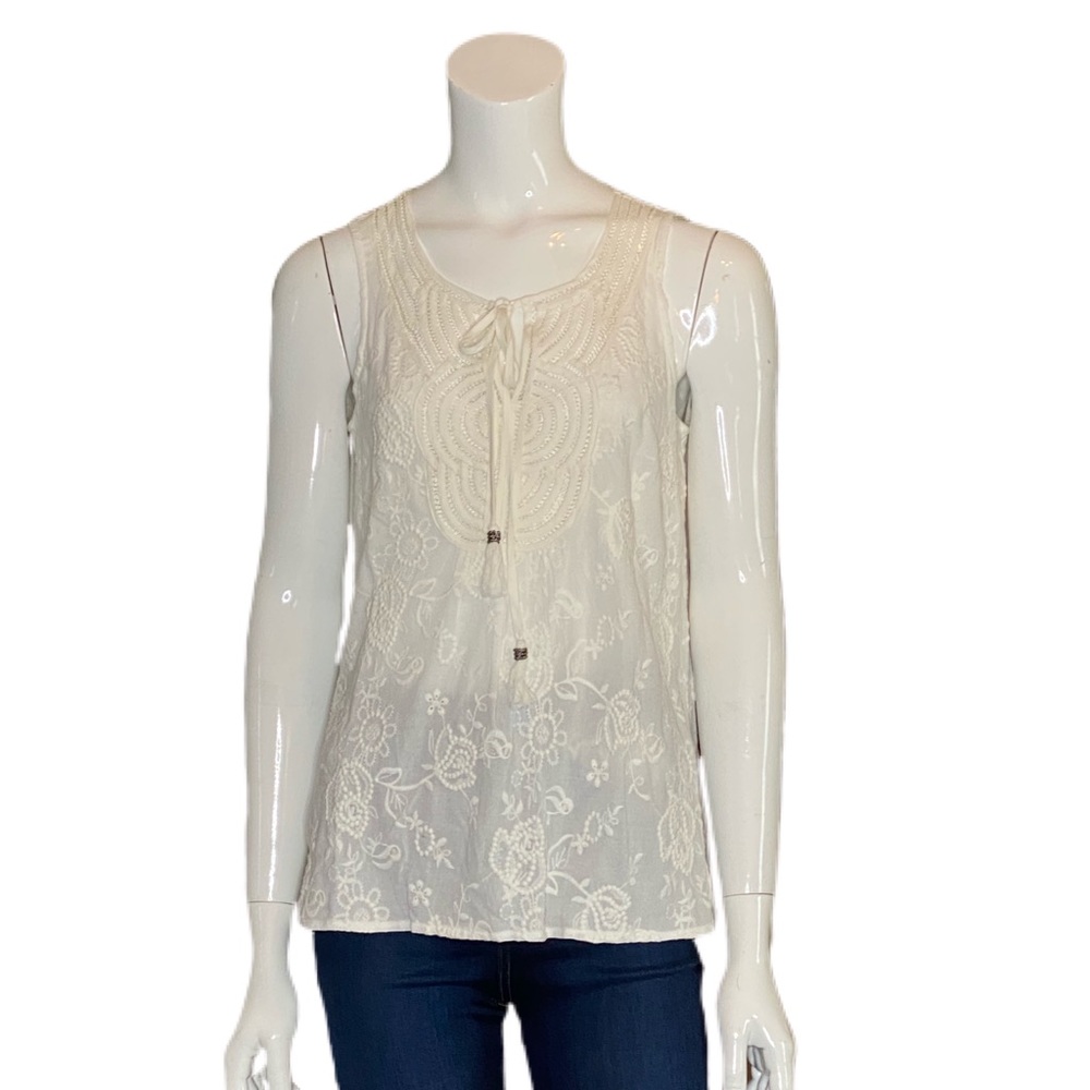 Daniel Rainn Ivory Tank Top
